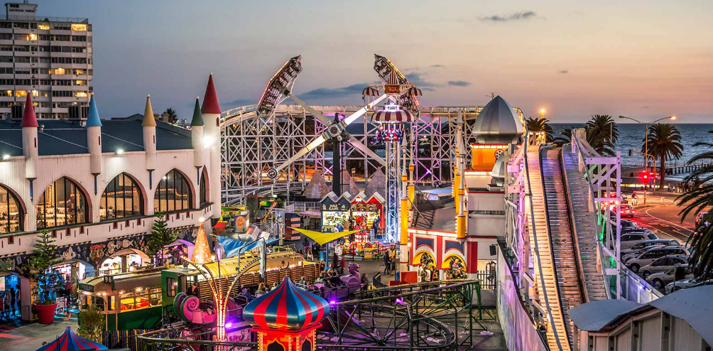 Luna Park Melbourne , Australia